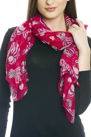 PAÑUELO FULAR: ALICIA EN EL PAIS DE LAS MARAVILLAS (MODELO GATO CHESHIRE) | Akira Comics  - libreria donde comprar comics, juegos y libros online