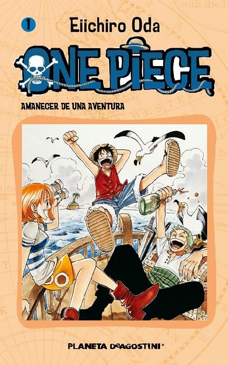 ONE PIECE Nº001: ROMANCE DAWN, EL ALBOR DE LA AVENTURA [RUSTICA] | ODA, EIICHIRO | Akira Comics  - libreria donde comprar comics, juegos y libros online