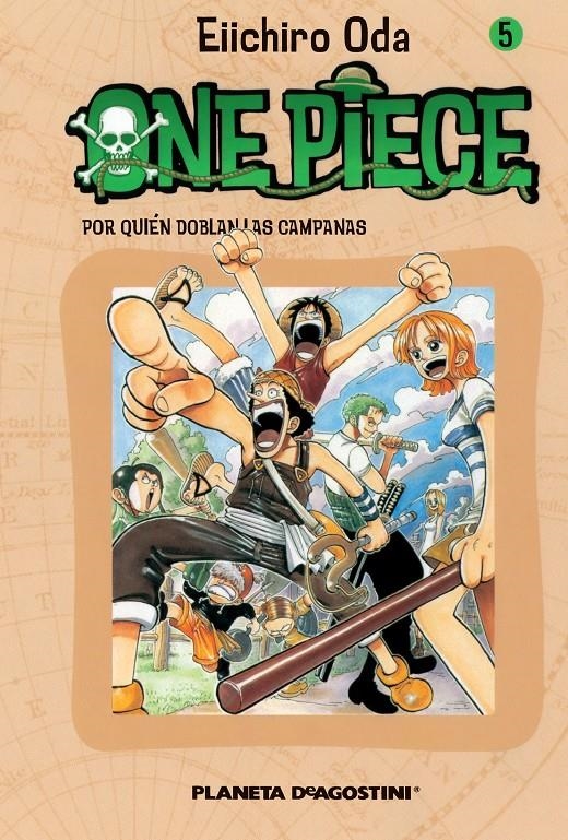 ONE PIECE Nº005: POR QUIEN DOBLAN LAS ... [RUSTICA] | ODA, EIICHIRO | Akira Comics  - libreria donde comprar comics, juegos y libros online