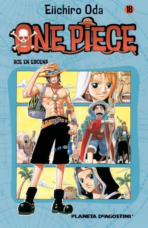 ONE PIECE Nº018: ACE ENTRA EN ESCENA [RUSTICA] | ODA, EIICHIRO | Akira Comics  - libreria donde comprar comics, juegos y libros online