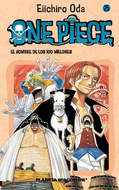 ONE PIECE Nº025: EL HOMBRE DE LOS 100 MILLONES [RUSTICA] | ODA, EIICHIRO | Akira Comics  - libreria donde comprar comics, juegos y libros online