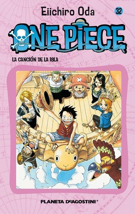 ONE PIECE Nº032: LA CANCION DE LA ISLA [RUSTICA] | ODA, EIICHIRO | Akira Comics  - libreria donde comprar comics, juegos y libros online