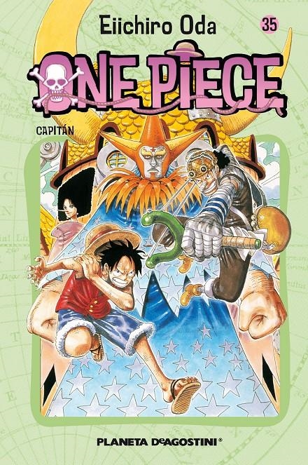 ONE PIECE Nº035: CAPITAN [RUSTICA] | ODA, EIICHIRO | Akira Comics  - libreria donde comprar comics, juegos y libros online