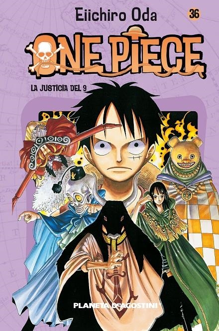 ONE PIECE Nº036: LA JUSTICIA DEL 9 [RUSTICA] | ODA, EIICHIRO | Akira Comics  - libreria donde comprar comics, juegos y libros online