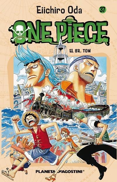 ONE PIECE Nº037: EL SR. TOM [RUSTICA] | ODA, EIICHIRO | Akira Comics  - libreria donde comprar comics, juegos y libros online