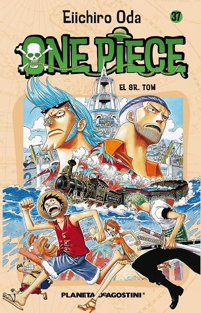 ONE PIECE Nº037: EL SR. TOM [RUSTICA] | ODA, EIICHIRO | Akira Comics  - libreria donde comprar comics, juegos y libros online