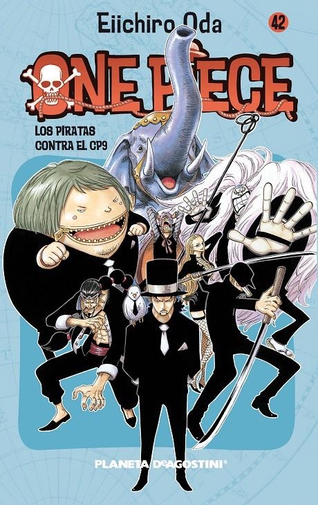 ONE PIECE Nº042: LOS PIRATAS CONTRA EL CP9 [RUSTICA] | ODA, EIICHIRO | Akira Comics  - libreria donde comprar comics, juegos y libros online