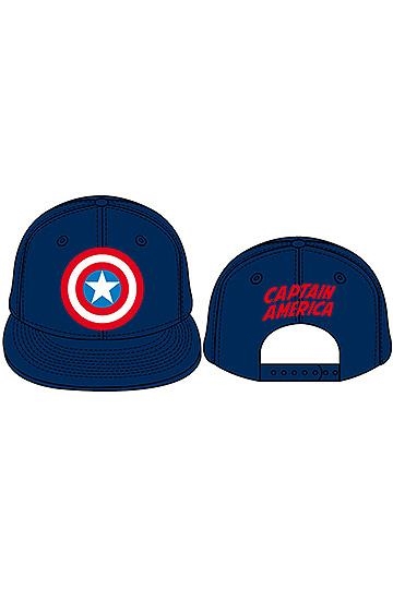 GORRA DE BEISBOL MARVEL: ESCUDO DEL CAPITAN AMERICA (COLOR AZUL) | Akira Comics  - libreria donde comprar comics, juegos y libros online