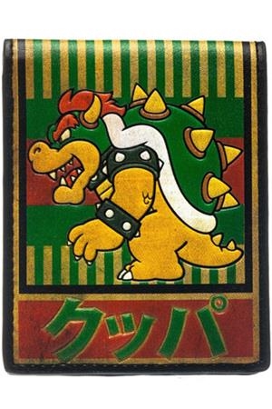 CARTERA: ESTILO BILLETERA SUPERMARIO BOWSER (COLOR NEGRO Y VERDE) | Akira Comics  - libreria donde comprar comics, juegos y libros online