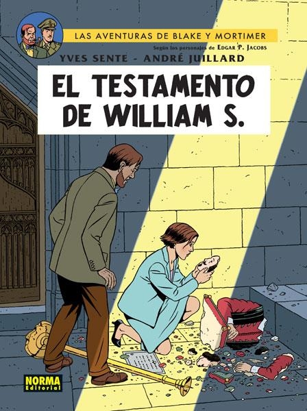 BLAKE Y MORTIMER Nº24: EL TESTAMENTO DE WILLIAM S. [CARTONE] | SENTE / JUILLARD | Akira Comics  - libreria donde comprar comics, juegos y libros online