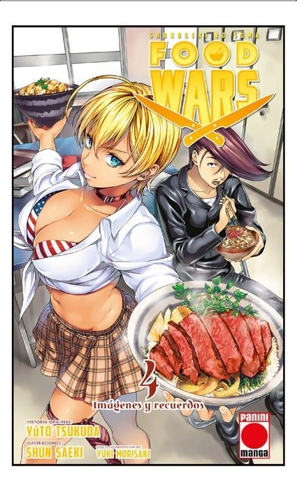 FOOD WARS Nº04 [RUSTICA] | TSUKUDA, YUTO / SAEKI, SHUN | Akira Comics  - libreria donde comprar comics, juegos y libros online