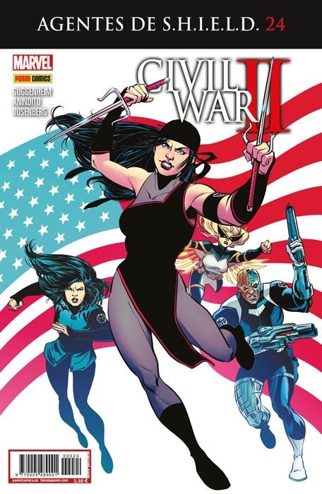 AGENTES DE SHIELD Nº24 (CIVIL WAR II) ULTIMO NUMERO | Akira Comics  - libreria donde comprar comics, juegos y libros online