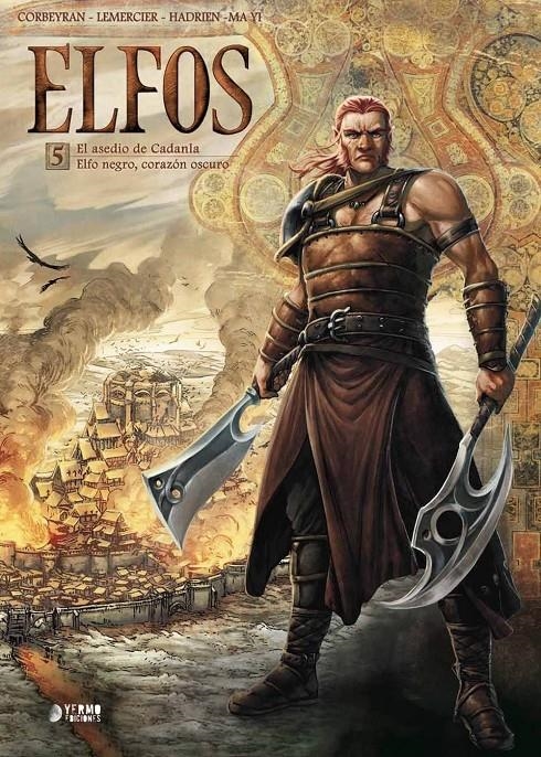 ELFOS VOL.05: EL ASEDIO DE CADANLA / ELFO NEGRO, CORAZON OSCURO [CARTONE] | CORBEYRAN, ERIC / HADRIEN, MARC | Akira Comics  - libreria donde comprar comics, juegos y libros online