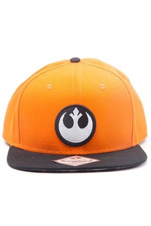 GORRA DE BEISBOL STAR WARS: LOGO ALIANZA (COLOR NARANJA Y NEGRO) | Akira Comics  - libreria donde comprar comics, juegos y libros online