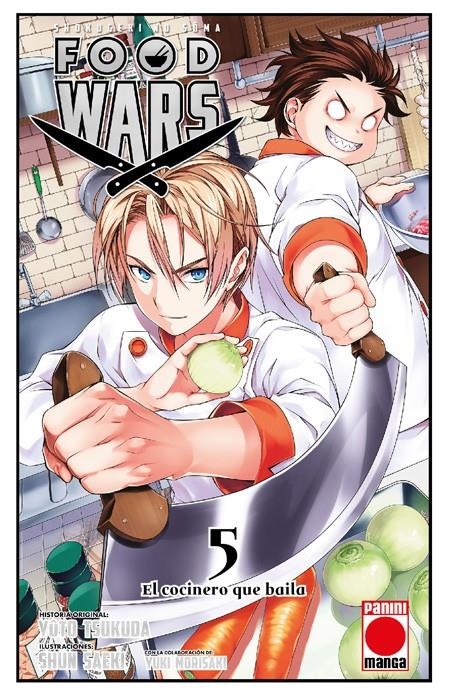FOOD WARS Nº05 [RUSTICA] | TSUKUDA, YUTO / SAEKI, SHUN | Akira Comics  - libreria donde comprar comics, juegos y libros online