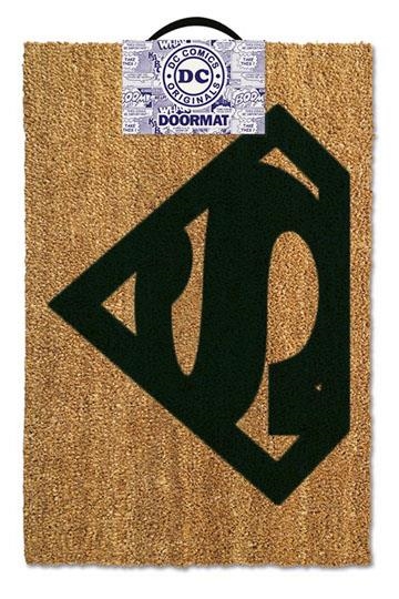 FELPUDO SUPERMAN: SIMBOLO DE SUPERMAN (FELPUDO DE FIBRA) 40X60 CMS | Akira Comics  - libreria donde comprar comics, juegos y libros online