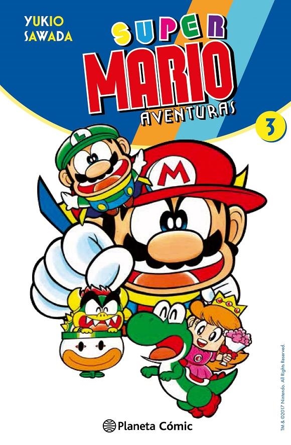 SUPER MARIO AVENTURAS Nº03 [RUSTICA] | SAWADA, YUKIO | Akira Comics  - libreria donde comprar comics, juegos y libros online