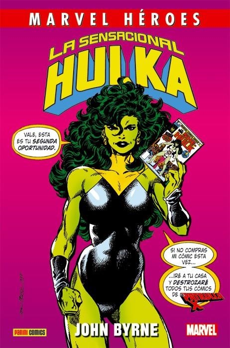 MARVEL HEROES: SENSACIONAL HULKA DE JOHN BYRNE [CARTONE] | BYRNE, JOHN / CLAREMONT, CHRIS | Akira Comics  - libreria donde comprar comics, juegos y libros online