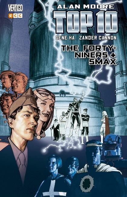 TOP 10: THE FORTY-NINERS + SMAX [CARTONE] | MOORE, ALAN / HA, GENE | Akira Comics  - libreria donde comprar comics, juegos y libros online