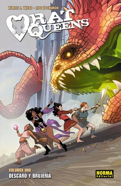 RAT QUEENS VOL.1: DESCARO Y BRUJERIA [RUSTICA] | WIEBE , KURTIS J. / UPCHURCH, ROC | Akira Comics  - libreria donde comprar comics, juegos y libros online