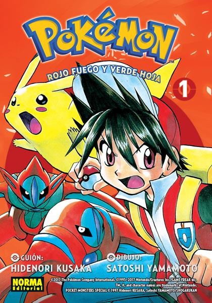 POKEMON: ROJO FUEGO Y VERDE HOJA Nº01 (COLECCION 13) [RUSTICA] | KUSAKA , YAMAMOTO | Akira Comics  - libreria donde comprar comics, juegos y libros online