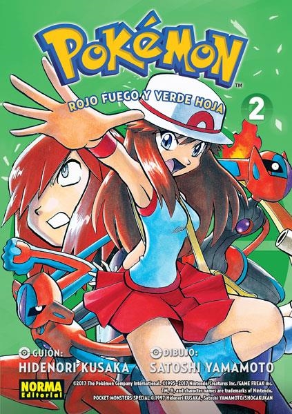 POKEMON: ROJO FUEGO Y VERDE HOJA Nº02 (COLECCION 14) [RUSTICA] | KUSAKA, HIDENORI / YAMAMOTO, SATOSHI | Akira Comics  - libreria donde comprar comics, juegos y libros online