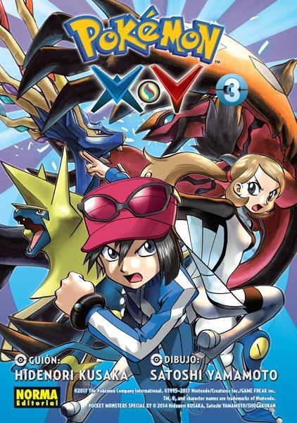 POKEMON X-Y Nº03 [RUSTICA] | KUSAKA, HIDENORI / YAMAMOTO, SATOSHI | Akira Comics  - libreria donde comprar comics, juegos y libros online