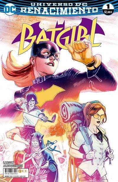 BATGIRL Nº01 (UNIVERSO DC RENACIMIENTO) [RUSTICA] | LARSON, HOPE | Akira Comics  - libreria donde comprar comics, juegos y libros online
