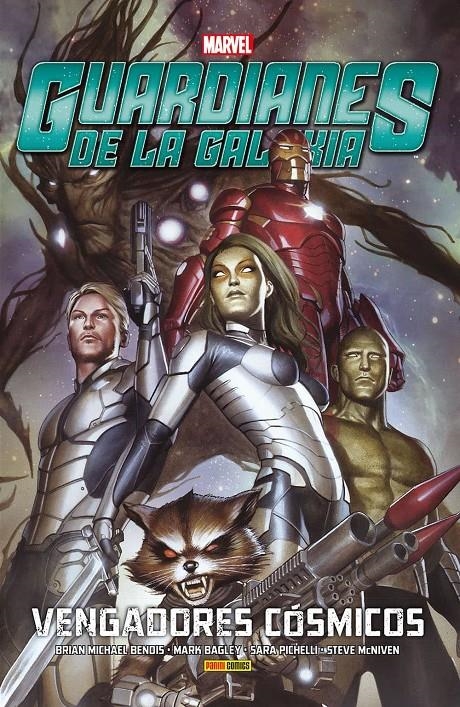 MARVEL INTEGRAL: GUARDIANES DE LA GALAXIA VENGADORES COSMICOS (1-10 USA) [CARTONE] | BENDIS, BRIAN MICHAEL / BAGLEY, MARK | Akira Comics  - libreria donde comprar comics, juegos y libros online