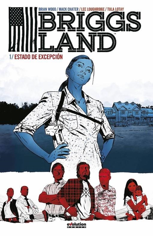 BRIGGS LAND VOLUMEN 1: ESTADO DE EXCEPCION [CARTONE] | WOOD, BRIAN / CHATER, MARK | Akira Comics  - libreria donde comprar comics, juegos y libros online