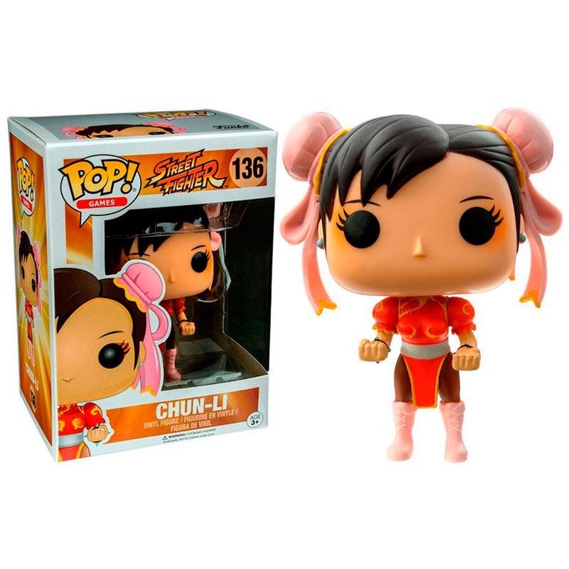 POP! STREET FIGHTER Nº136: CHUN-LI (VARIANTE TRAJE ROJO) VINYL FIGURE [CAJA] | Akira Comics  - libreria donde comprar comics, juegos y libros online