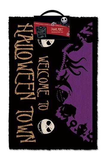 FELPUDO PESADILLA ANTES DE NAVIDAD: BIENVENIDO A HALLOWEEN TOWN (FELPUDO DE FIBRA) 40X60 CMS | Akira Comics  - libreria donde comprar comics, juegos y libros online