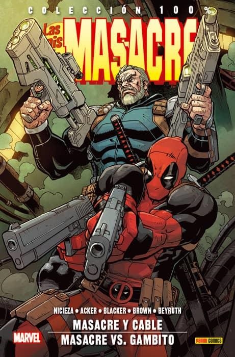 MINIS DE MASACRE (DEADPOOL) 08: MASACRE Y CABLE / MASACRE Y GAMBITO (COLECCION 100% MARVEL) [RUSTICA] | Akira Comics  - libreria donde comprar comics, juegos y libros online