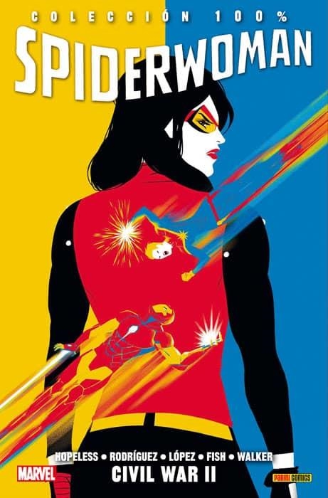 SPIDERWOMAN Nº04: CIVIL WAR II (COLECCION 100% MARVEL) [RUSTICA] | HOPELESS, DENNIS / RODRIGUEZ, JAVIER | Akira Comics  - libreria donde comprar comics, juegos y libros online