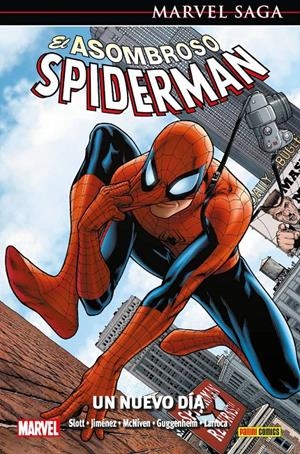 MARVEL SAGA: ASOMBROSO SPIDERMAN VOL.14, UN NUEVO DIA [CARTONE] | SLOTT, DAN | Akira Comics  - libreria donde comprar comics, juegos y libros online
