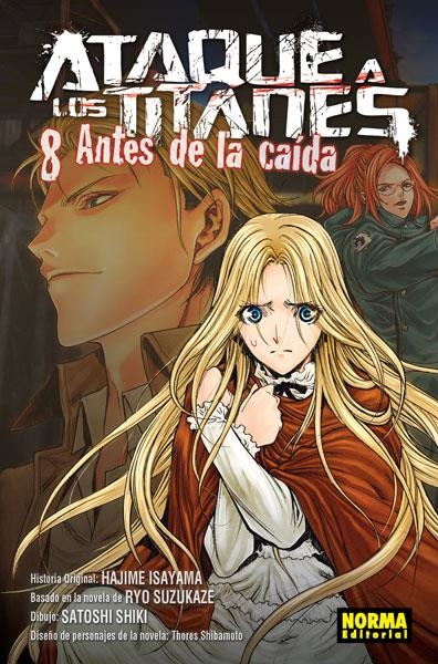 ATAQUE A LOS TITANES: ANTES DE LA CAIDA Nº08 [RUSTICA] | ISAYAMA, HAJIME / SHIKI, SATOSHI | Akira Comics  - libreria donde comprar comics, juegos y libros online