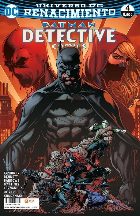BATMAN: DETECTIVE COMICS Nº04 (UNIVERSO DC RENACIMIENTO) [RUSTICA] | TYNION IV, JAMES  | Akira Comics  - libreria donde comprar comics, juegos y libros online