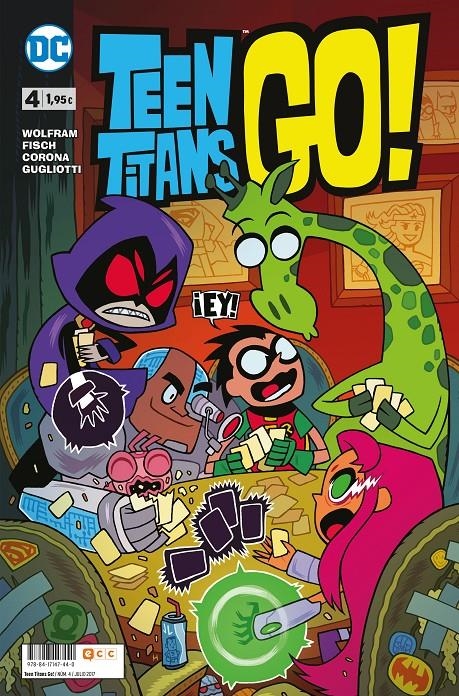 TEEN TITANS GO! Nº04 | WOLFRAM, AMY / AZAGRA RUEDA, BARBARA | Akira Comics  - libreria donde comprar comics, juegos y libros online