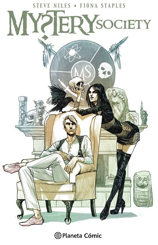 MYSTERY SOCIETY [CARTONE] | NILES, STEVE / STAPLES, FIONA | Akira Comics  - libreria donde comprar comics, juegos y libros online