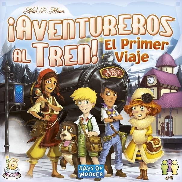 AVENTUREROS AL TREN! EL PRIMER VIAJE (TICKET TO RIDE) [JUEGO] | MOON, ALAN. R | Akira Comics  - libreria donde comprar comics, juegos y libros online