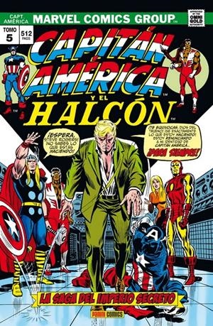 MARVEL GOLD: CAPITAN AMERICA Y EL HALCON VOL.05, LA SAGA DEL IMPERIO SECRETO (169-192 USA) [CARTONE] | BUSCEMA, SAL  | Akira Comics  - libreria donde comprar comics, juegos y libros online