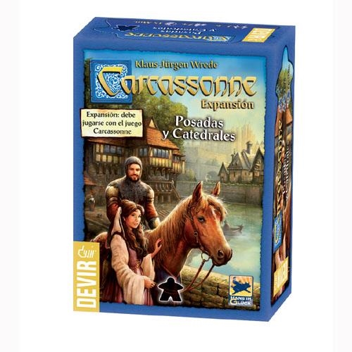 CARCASSONNE: POSADAS Y CATEDRALES (EXPANSION) [CAJA] | Akira Comics  - libreria donde comprar comics, juegos y libros online