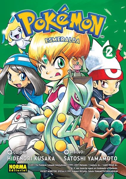 POKEMON: ESMERALDA Nº02 (COLECCION 16) [RUSTICA] | KUSAKA, HIDENORI / YAMAMOTO, SATOSHI | Akira Comics  - libreria donde comprar comics, juegos y libros online