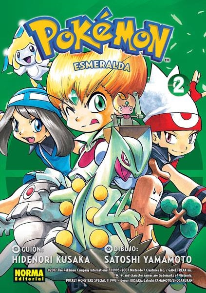 POKEMON: ESMERALDA Nº02 (COLECCION 16) [RUSTICA] | KUSAKA / YAMAMOTO | Akira Comics  - libreria donde comprar comics, juegos y libros online