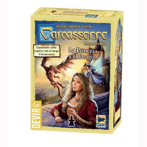 CARCASSONNE: LA PRINCESA Y EL DRAGON [EXPANSION] | KLAUS-JURGEN, WREDE | Akira Comics  - libreria donde comprar comics, juegos y libros online