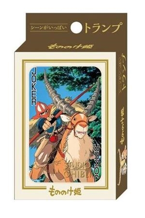 ESTUDIO GHIBLI: BARAJA DE NAIPES LA PRINCESA MONONOKE [CAJA] | Akira Comics  - libreria donde comprar comics, juegos y libros online