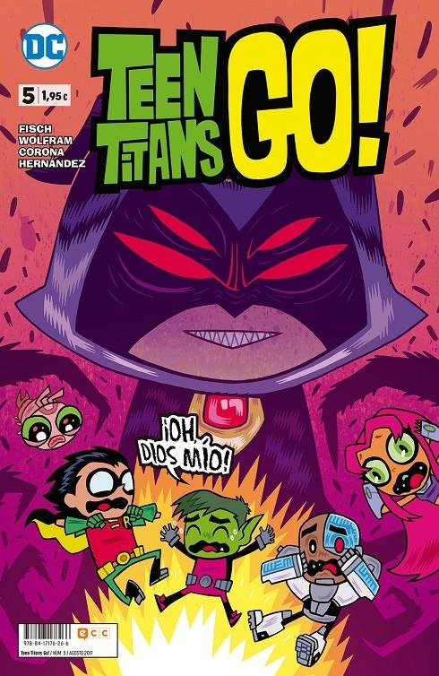 TEEN TITANS GO! Nº05 | WOLFRAM, AMY | Akira Comics  - libreria donde comprar comics, juegos y libros online