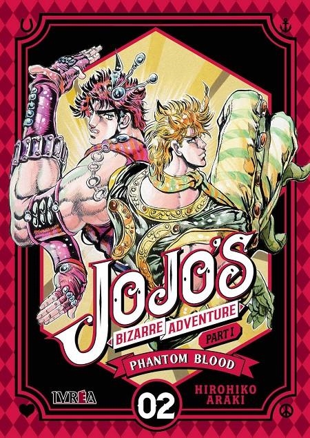 JOJO'S BIZARRE ADVENTURE PARTE 1: PHANTOM BLOOD VOLUMEN 2 [RUSTICA] | ARAKI, HIROHIKO | Akira Comics  - libreria donde comprar comics, juegos y libros online