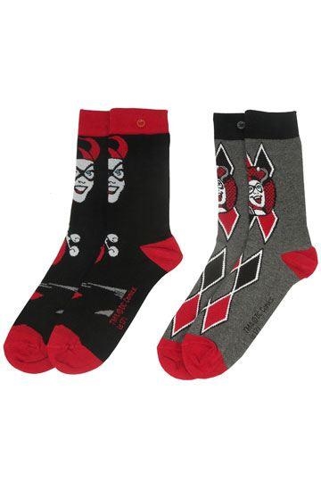 DC COMICS: PACK 2 PARES DE CALCETINES DE MUJER (HARLEY QUINN) | Akira Comics  - libreria donde comprar comics, juegos y libros online