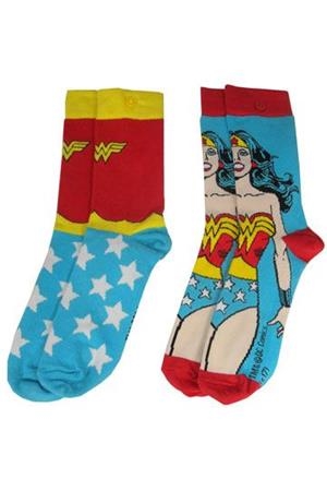DC COMICS: PACK 2 PARES DE CALCETINES DE MUJER (WONDER WOMAN) | Akira Comics  - libreria donde comprar comics, juegos y libros online